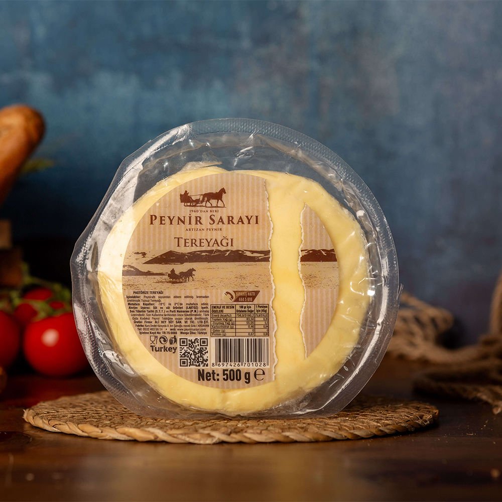 Vakumlu Doğal Tereyağı 500 GR